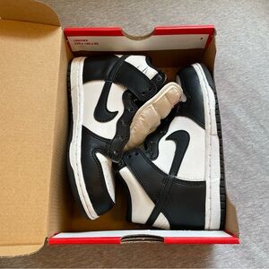 Nike Kids High Top Panda Dunks